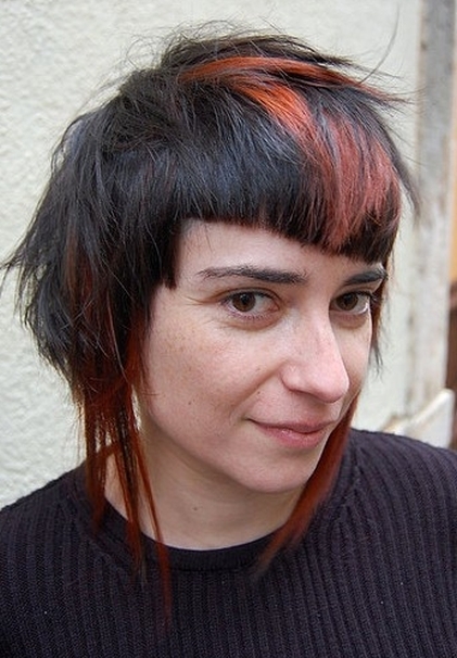 cieniowane fryzury krótkie uczesanie damskie zdjęcie numer 186A